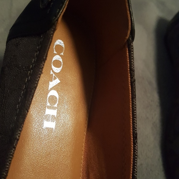 NWT Coach Chelsea Cap Toe Flats - Picture 7 of 8